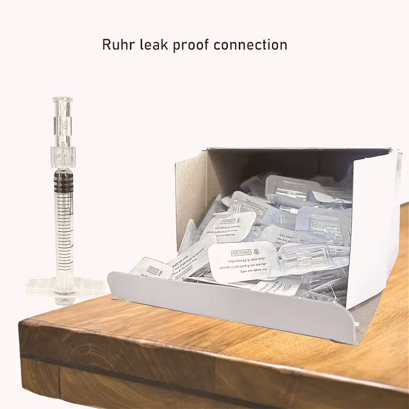 Luer Leak proof disposable Connection Syringe Interface High quality PP Material Medical Consumables syringe connector sterile