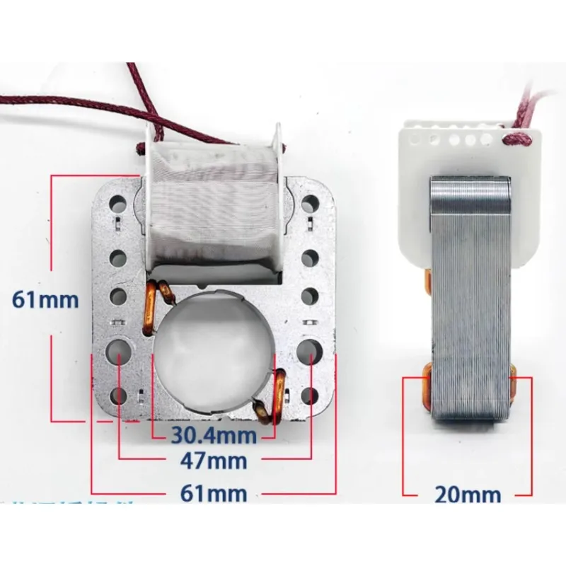 

Universal Frying Pan 2-wire Pure Copper Stator Accessories YJ6116 6113 6120 Optical Wave Furnace, Steam Furnace Motor Stator