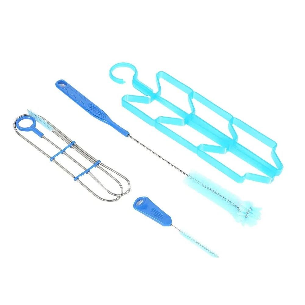

Hot outdoor 4Pcs Hydration Water Bladder Cleaning Kit EDC Water Bag Cleaning Tool Camping Tools for Water Bladders
