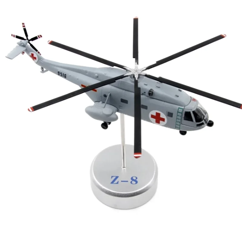 1:144 Scale Z-8 Military fighter alloy  aircraft model Static  decorations Gift collection souvenirs