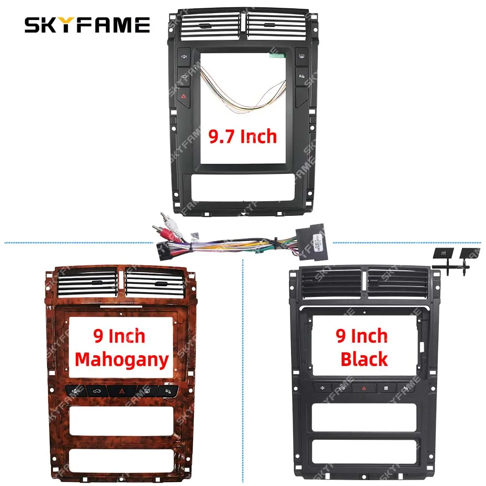 SKYFAME автомобильная рамка, адаптер для фасции, декодер, Android радиоприемник, комплект панели для приборной панели для Peugeot 405