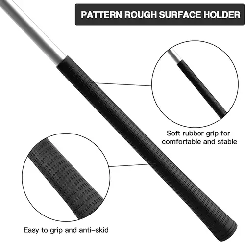 Imagen 2 del producto 1 Juego de dos secciones combinadas para mano derecha, Kit de Golf, varillas desmontables de aleación de aluminio, accesorios, Putter para entusiastas