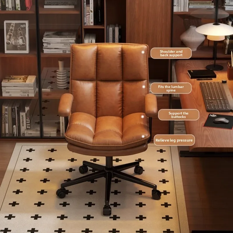 كراسي مكتب كلاسيكية فاخرة خفيفة مريحة للمنزل كرسي مكتب مستقر لغرفة النوم وغرفة الدراسة cadeira escritorio ergonommeica Furniture