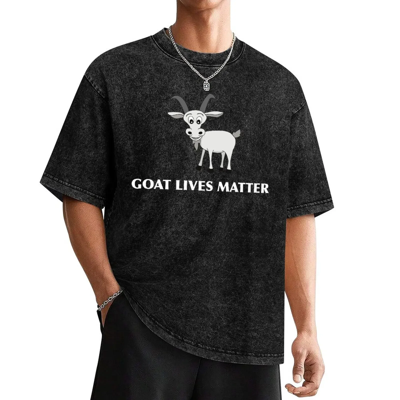 

Goat Lives Matter Cute Goat Mountain Goat Charm Life Lover Signs Gift T-Shirt aesthetic clothes blacks sweat shirts, men