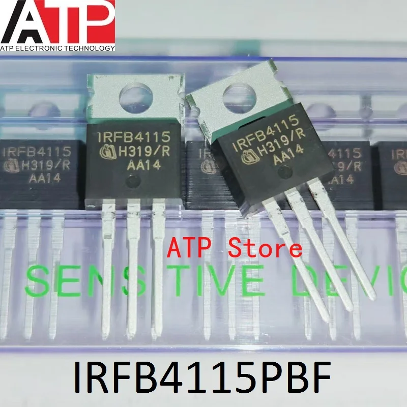 (10 Pieces) 100% New Imported Original IRFB4115PBF IRFB4115 TO-220 FET 150V 104A Transistor MOSFET