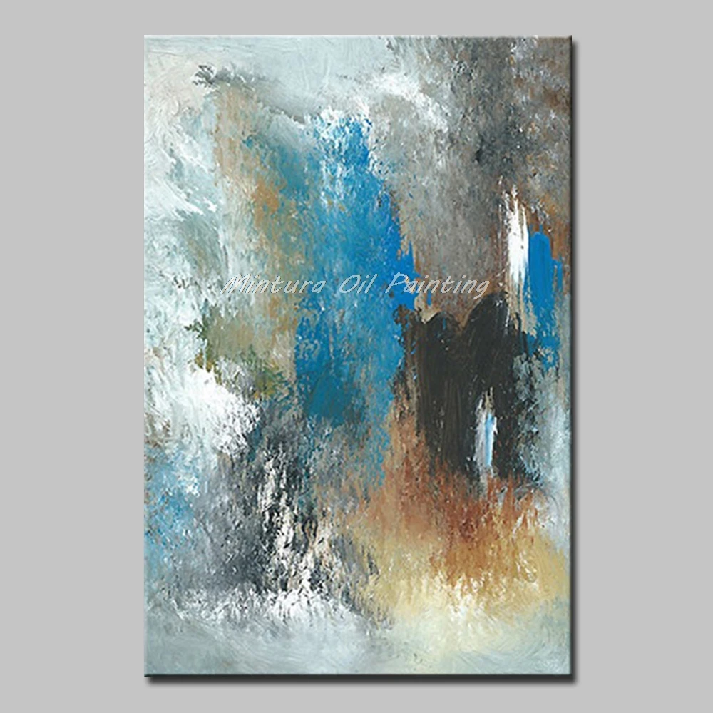 

Mintura Modern Abstract Art Paintings Wall Pictures for Living Room Oil Painting Abstract Surprise Art Canvas,Picture No Framed