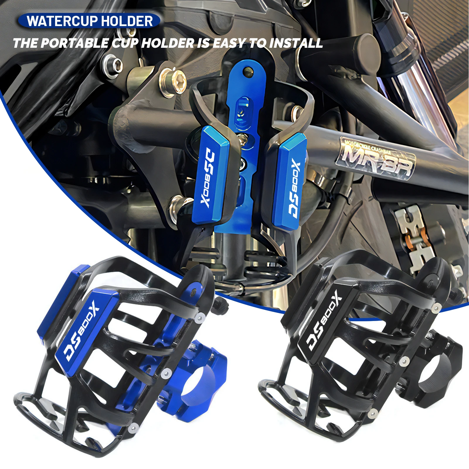 For VOGE 800 DSX RALLY 800DSX DS800X 2025 2026 Motorcycle Beverage Water Bottle Cage Drink Cup Holder Mount
