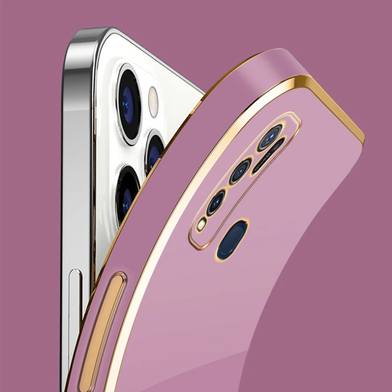 For vivo Y30 Case Camera Lens Protection Phone Case vivo Y30 Cover VIVO 1938 Cases Vivo 1938 Matte Transparent Shockproof 6.47\