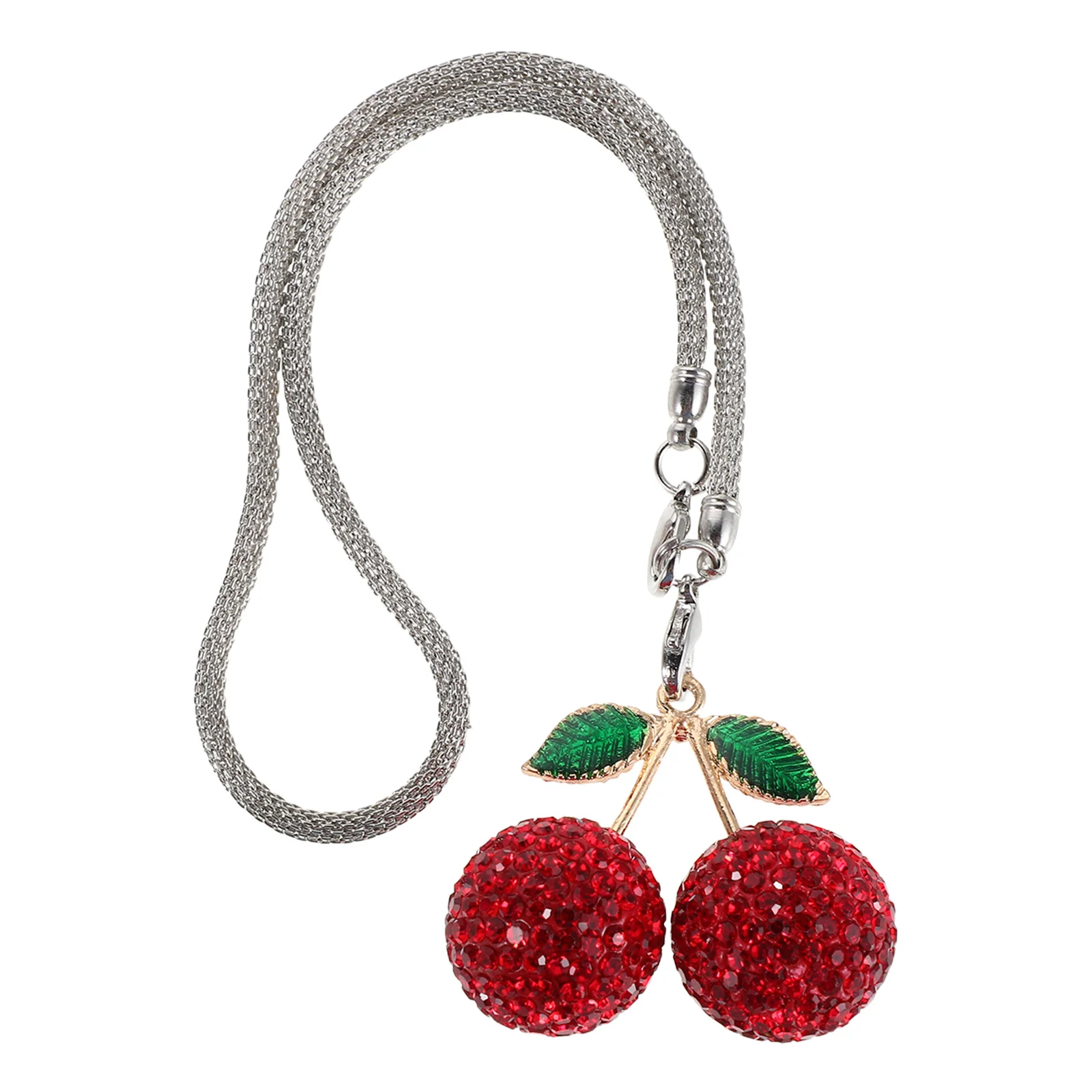 

Подвесной декор для салона автомобиля, подвеска в виде вишни со стразами для автомобилей, грузовиков, стильное зеркало, подвеска, авто орнамент, украшение автомобиля