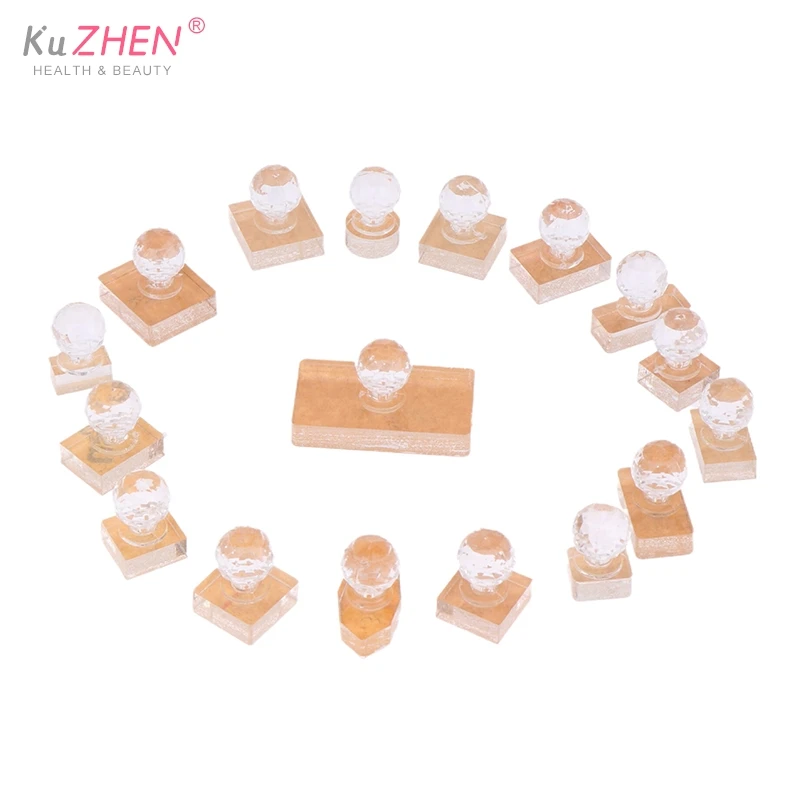 Crystal Powder Press Stempel Tool Poederpers Mal Make-Up Oogschaduw Foundation Markeerstift Reparatie Tool Poederpers Stempel