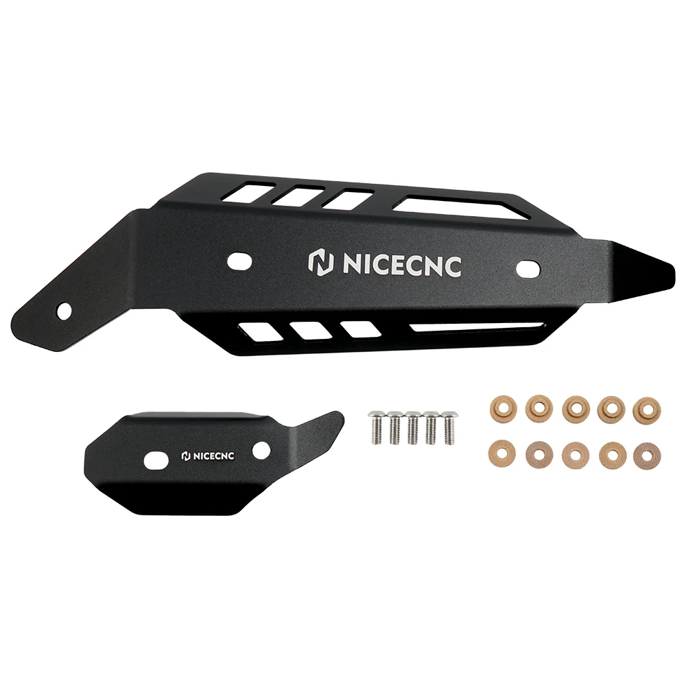 NICECNC Raptor 700 ATV Mittelrohr Hitzeschild Schutzabdeckung Schutz für Yamaha RAPTOR 700 700R YFM700 SE SPECIAL 2015–2024
