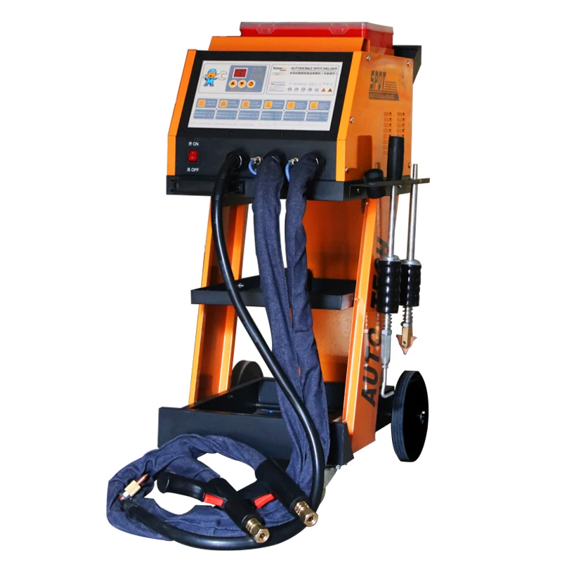 220V/380V 21KVA Automobile Sheet Metal Welding Machine Double gun double voltage Body Repairing Equipment Point Welder for Car