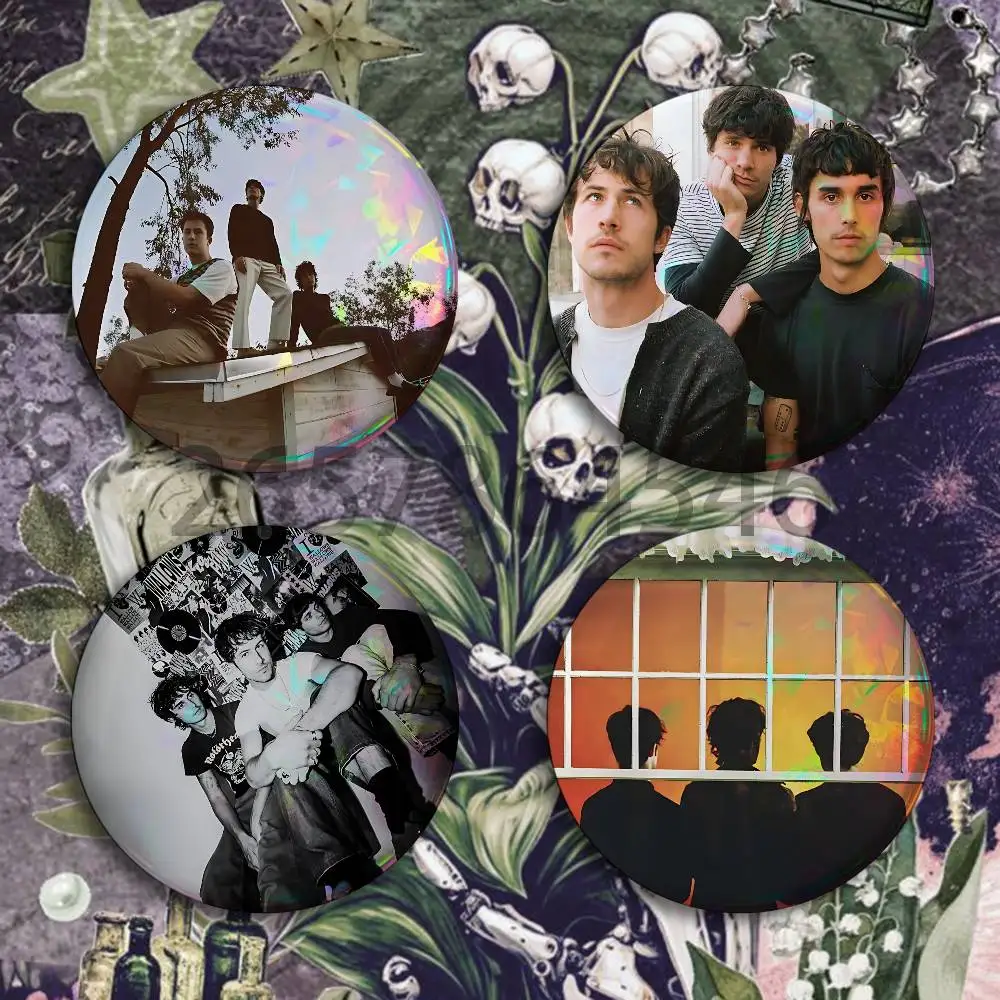 W-Wallows Band Badges Set  25 32 44 58 75 mm Round Customizable Wholesale Fan goods Self-made fan freebies