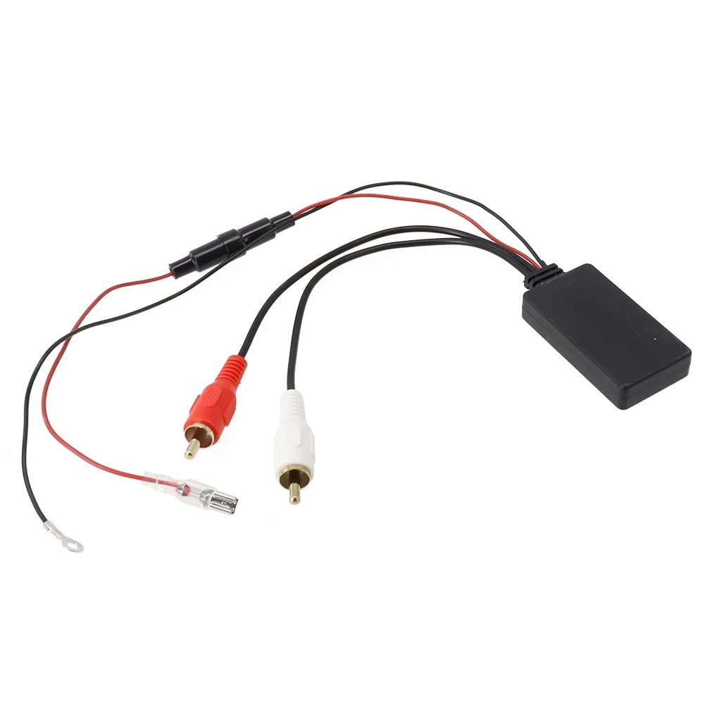 

Car SUV Radio Stereo Audio Cable Adapter 2RCA Connector Music AUX Car Wireless Bluetooth Receiver Module Car Bluetooth Parts