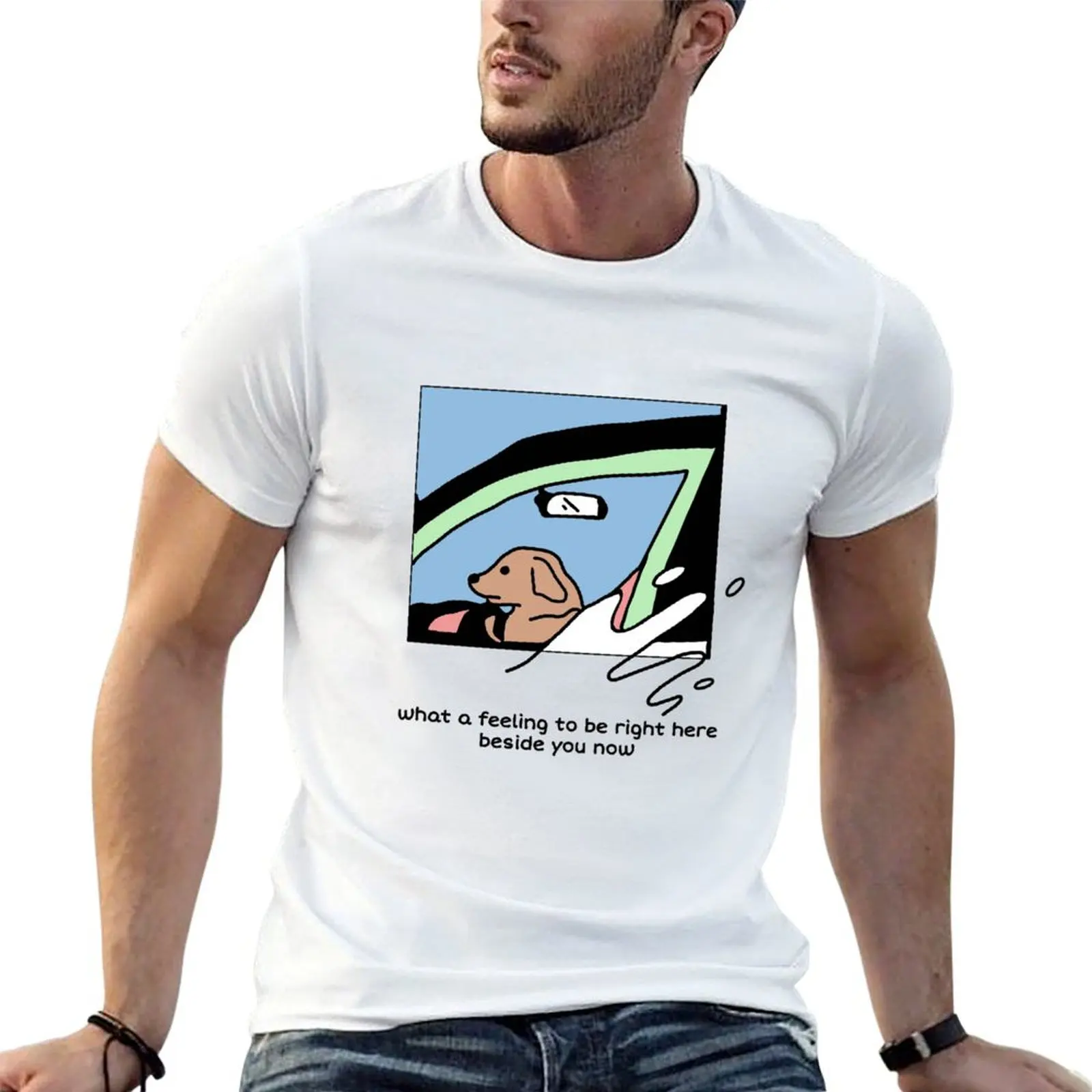 

print graphic to now right shirt feeling what a T-Shirt t beside here t man shirt be you custom
