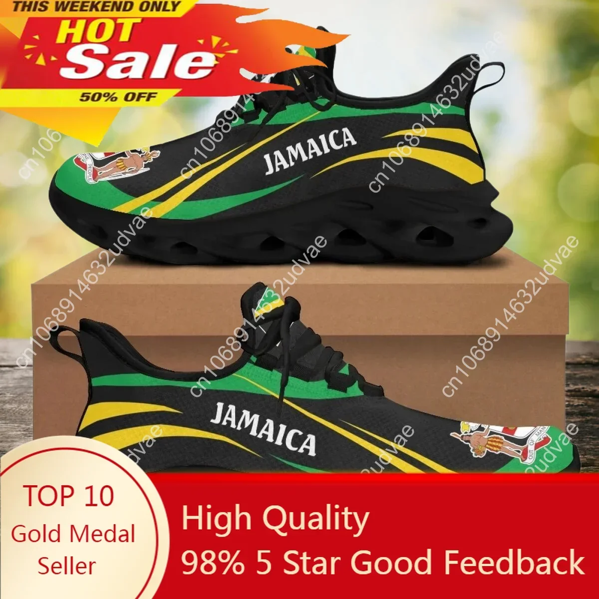 

Jamaica Flag Shoes For Men 2023 Blade Running Casual Sneaker Breathable Footwear Custom Design Trainer Male Zapatos Para Hombres