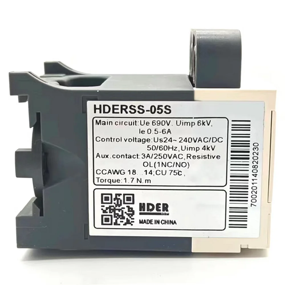 Relay HDERSS-05S HDERSS-30S HDERSS-60S HDERSS-05W HDERSS-30W HDERSS-60W