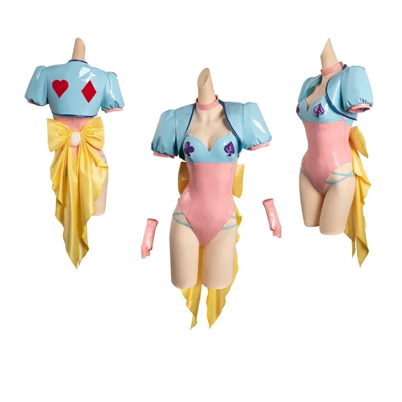 

Cosbao Bunny girl Hisoka HUNTER Cosplay Costume Halloween Carnival Suit Sexy Kawaii Women Costume Anime Rabbit Ear Headband