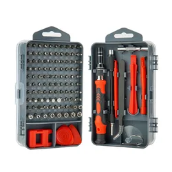 115 In 1 Screwdriver Set Magnetic Precision Insulated Bits Multitools Phone Repair Hand Tools High Quality Chrome Vanadium Steel