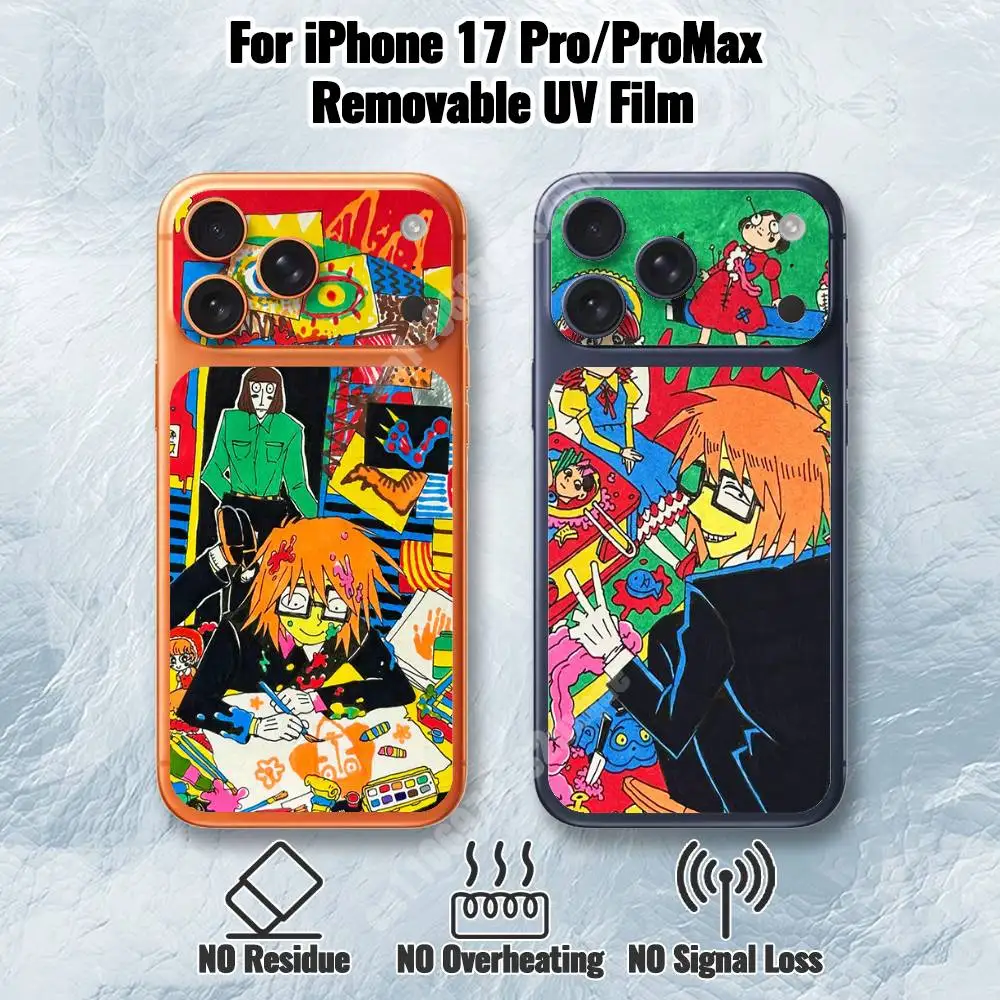 Randal's Ranfren Friends Removable UV Film for iPhone 17 Pro 17 ProMax Protective Sticker