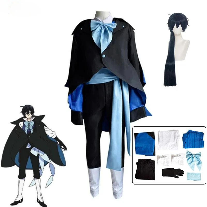 

Anime The Case Study of Vanitas Cosplay Costume Wig Vanitas No Karte Cosplay Uniform Men Women Halloween Christmas Party Suit