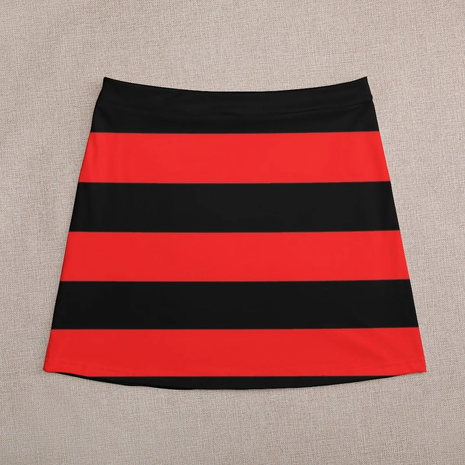 Red and black sriped Mini Skirt Women skirt luxury evening dresses 2023 kpop