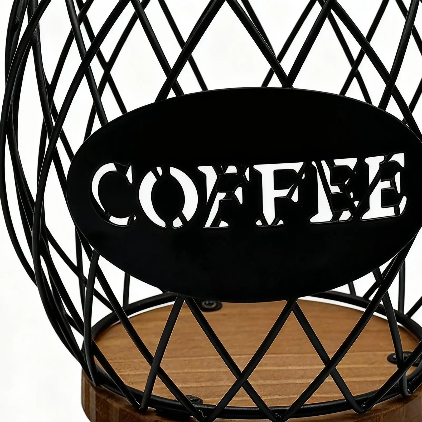 

Держатель для кофейных капсул, большая емкость, держатель для кофейных капсул, контейнер для сливок для кофе, чашка для хранения кофейных капсул неправильной формы