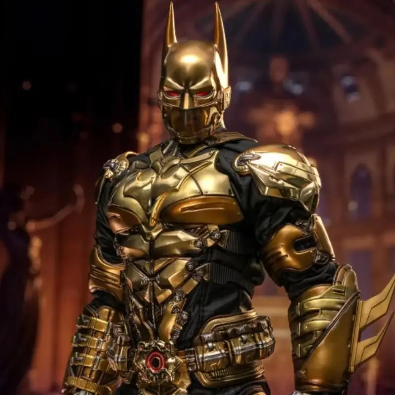 

Hot Toys Arkham Knight Future Black Gold Edition 1:6 Scale Car Collectibles Home Decoration Birthday Souvenir Gifts For Fans