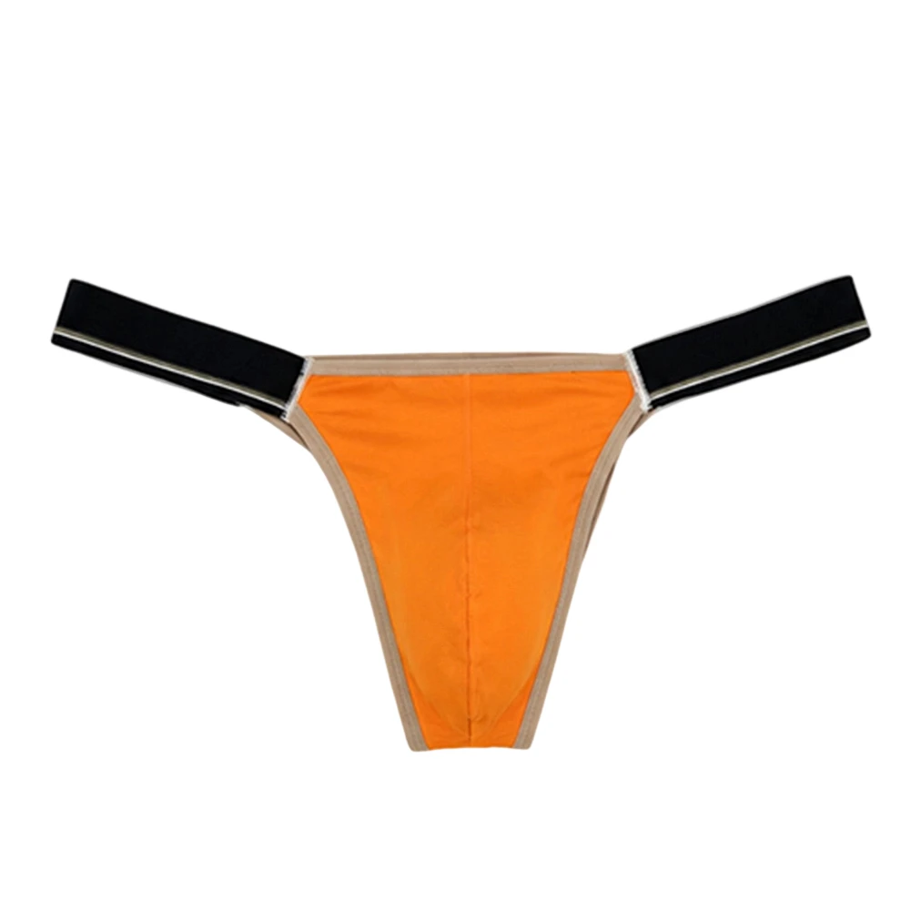 Men High Stretchy G-String BulgePouch T-shaped Breathable Brief Underwear Pantie U Pouch Breathable  T-Back G String