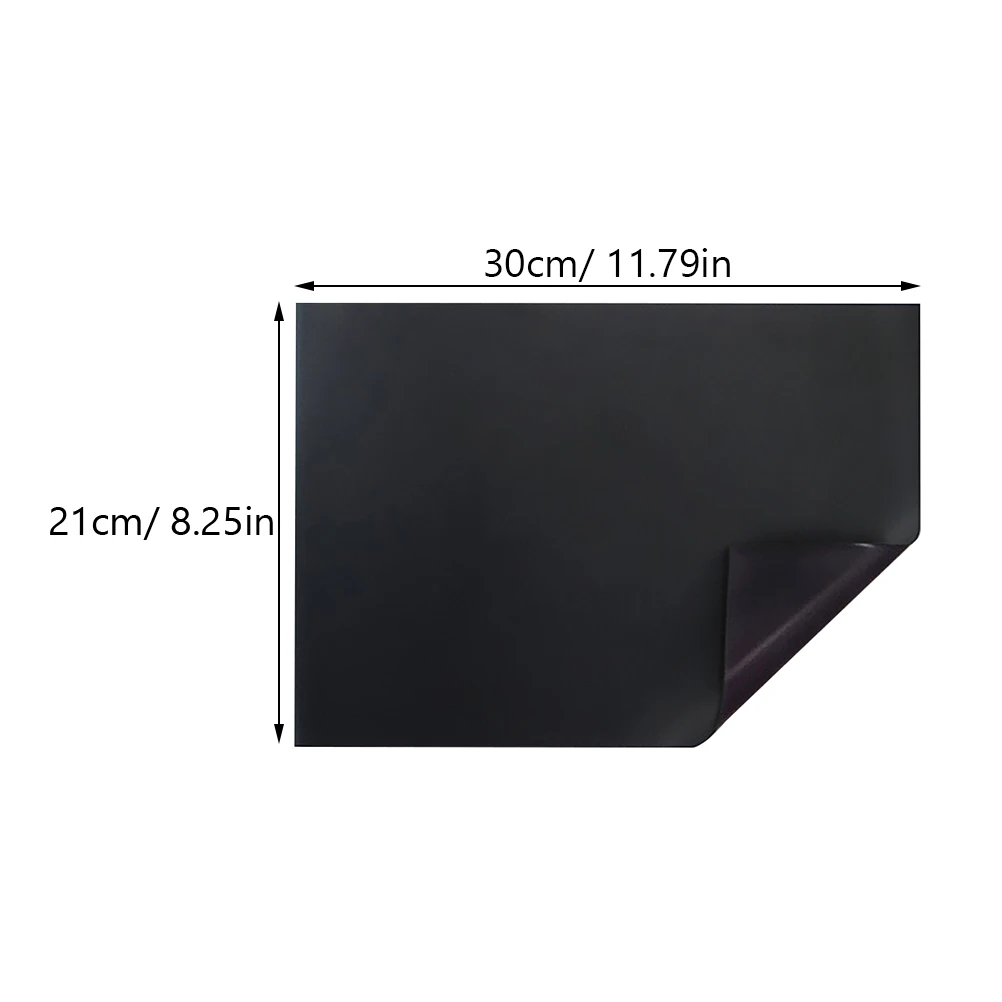 Tableau noir effaçable 30x21, bloc-notes magnétique pour réfrigérateur, autocollants réutilisables effaçables à sec, bloc-notes auto-adhésifs, fournitures pour la maison