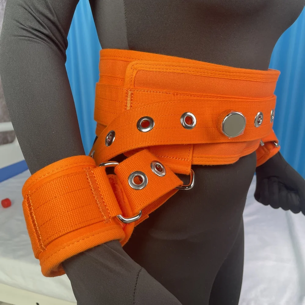 Hand Waist Belts Removable Wrist Strap Magnetic Locking Hand Waist Restraints for Agitated Patients Inmate Management Equipment view 6