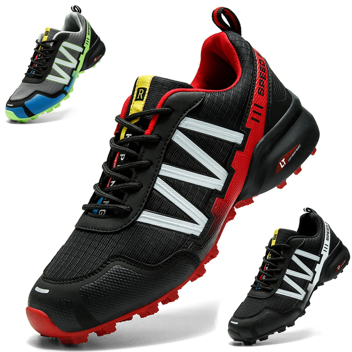 Outdoor-Wanderschuhe für Herren, Wanderriemen, Mountainbike-Schuhe, flache Schuhe,