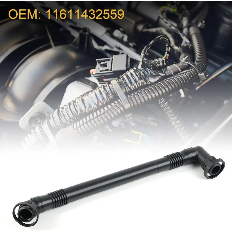 11611432559 Breather Hose Valve Cover to Crankcase Vetilation Valve Fit For BMW 330Ci 730Li X3 X5 Z4 Series Replace