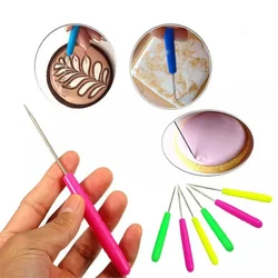 Stirring Needle Cake Cookies Decorating Carving Embosser Marking Patterns