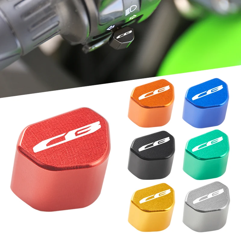 

Для Honda CB650R CB 650R 1000R CB650F CB600F CB500X/F CB1100 CB1000R алюминиевая кнопка мотоцикла с ЧПУ, переключатель указателя поворота, колпачок для ключей