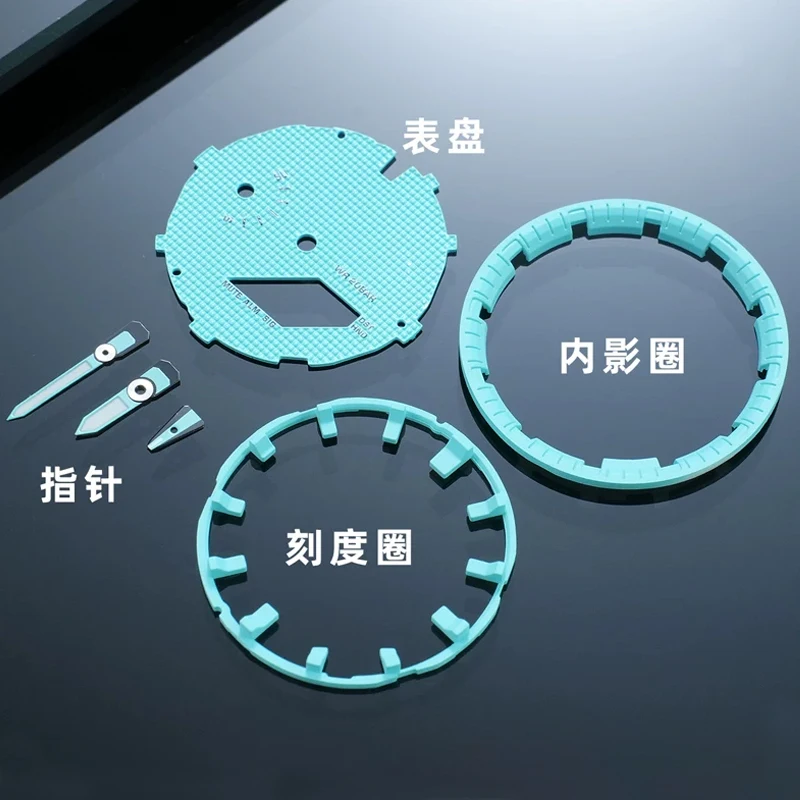 For Casio GA2100 GA2100 Metal Hour Hand Pointer GA-2110 DIY Mod Kit dial/pointer/scale circle/inner circle Scale Ring Accessorie