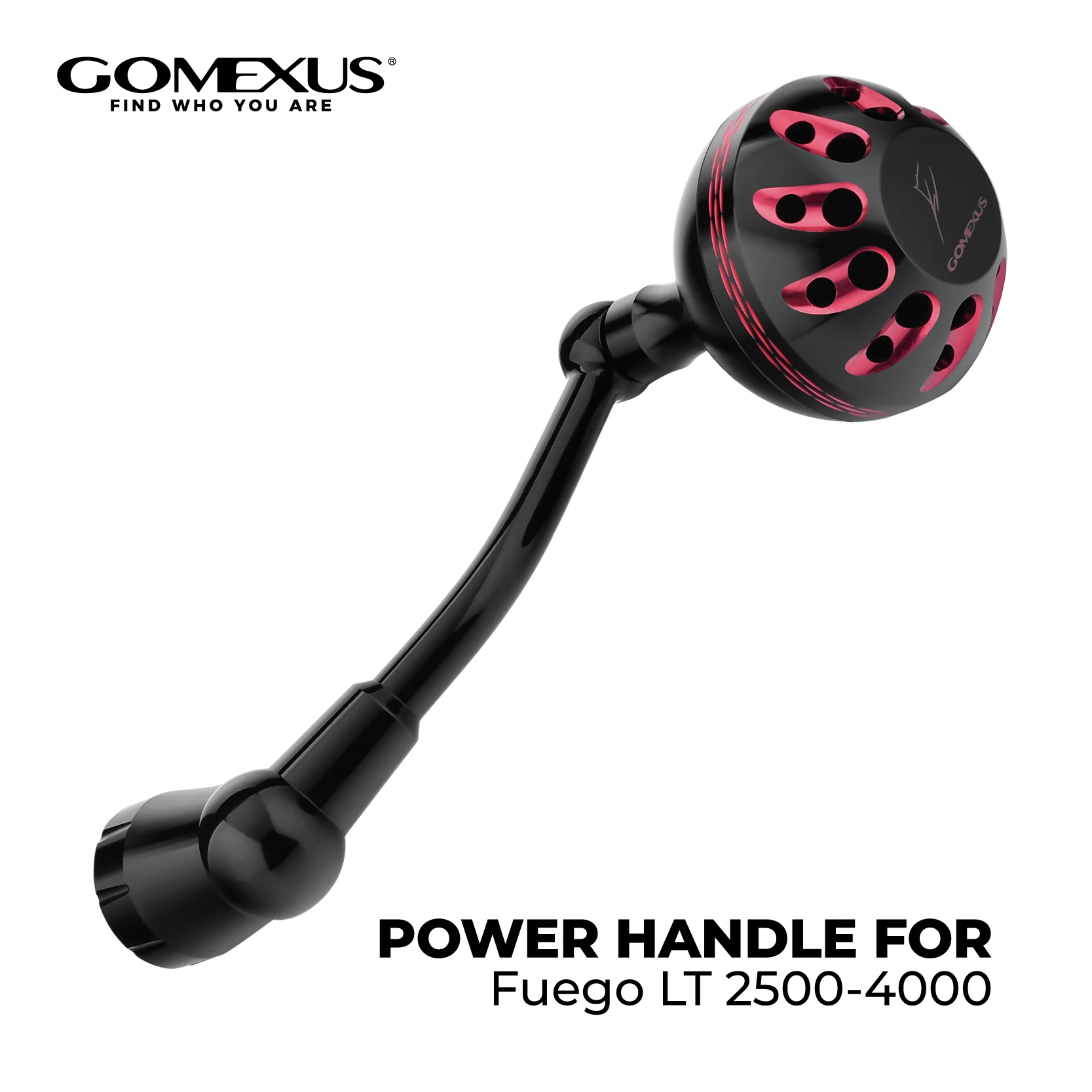 Manivela Gomexus Power Reel para Carretilha de Pesca Daiwa Fuego Ballistic 2500 3000 4000 Predator Inshore Fishing Light Jigging LBG63-A