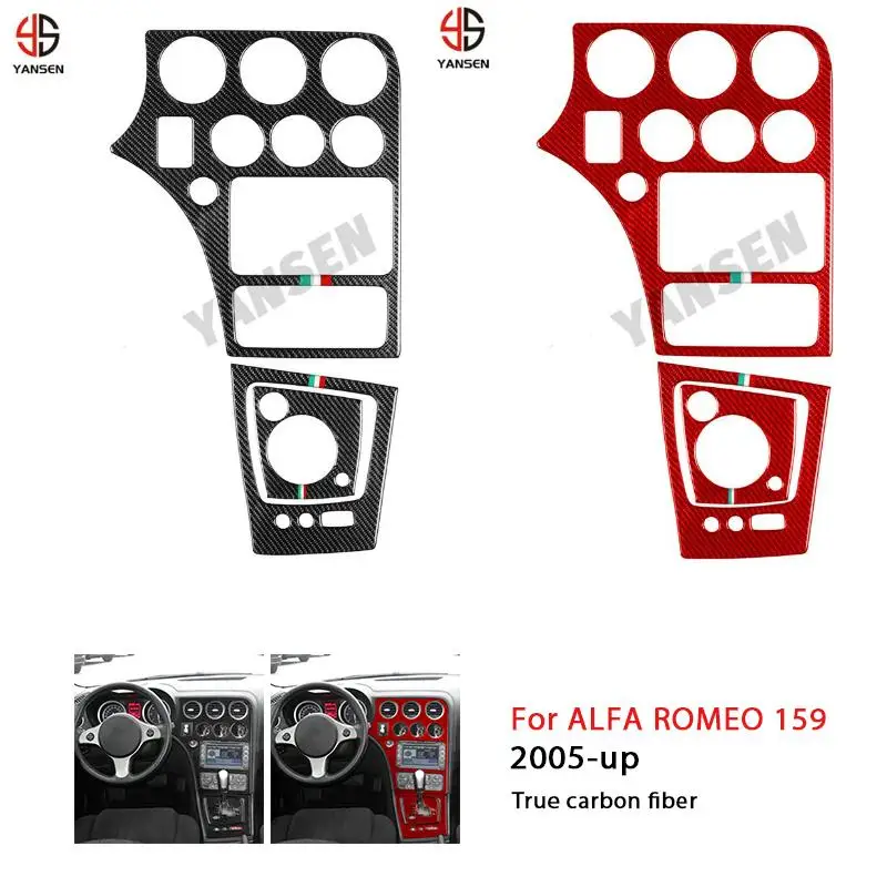 

Car CD Gear Shift Frame Panel Steering Wheel Button Trim For Alfa Romeo 159 2005 2006 2007 2008 2009 2010-2023 Accessories
