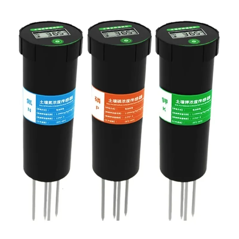 SenTec SEM2252 NPK Tester Soil Sensor Npk Ec Meter for  and Water  Moisture Measuring Instruments with Lithium Battery