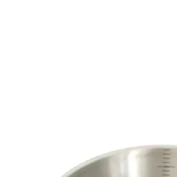 304 Stainless Steel Snow Cup 2000ML Large Capacity Camping Bowl with Natural Wood Handle for Outdoor Cooking Serving Storage