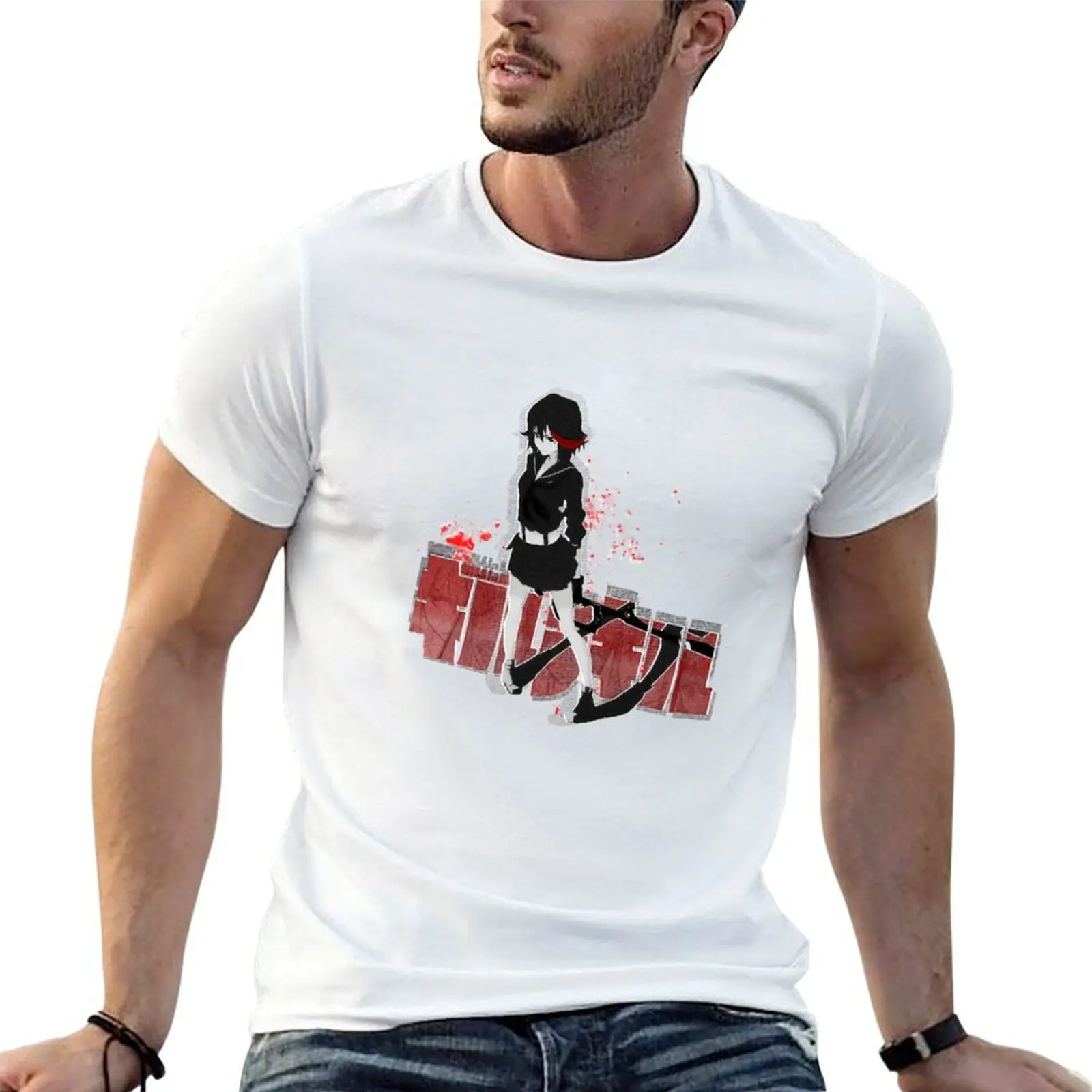 Ryuko Matoi KLK 2 T-Shirt cotton t shirt pack mens graphic t shirts funny t shirts dark humor T-shirt