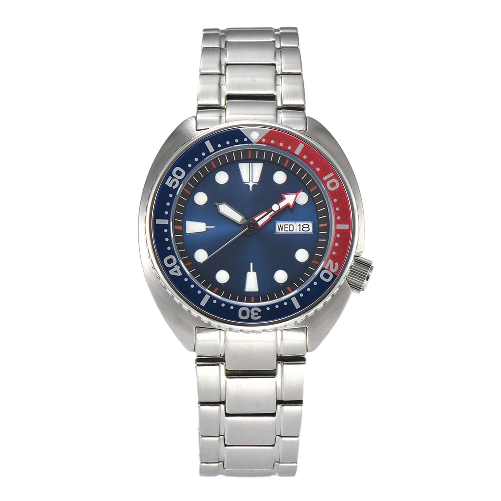 

42mm Fashion Men's Mechanical watches NH36 Movement Sapphire Case Aluminium Bezel Automatic Men's Watch