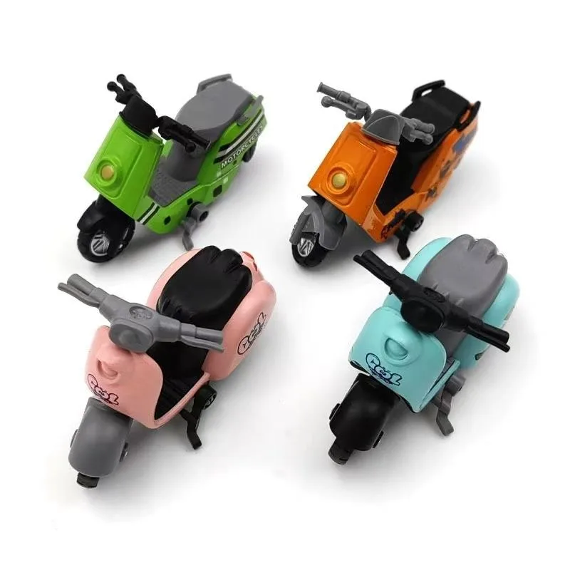 Electric bike motorcycle model boy toy sliding ornament gift