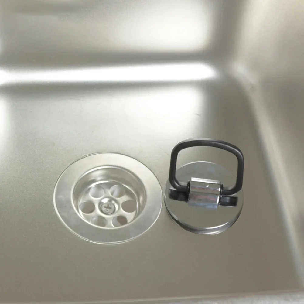 Say Goodbye to Wasted Water with Keychain Design Basin Stopper, Enjoy a Relaxing Bathing Experience Every Time