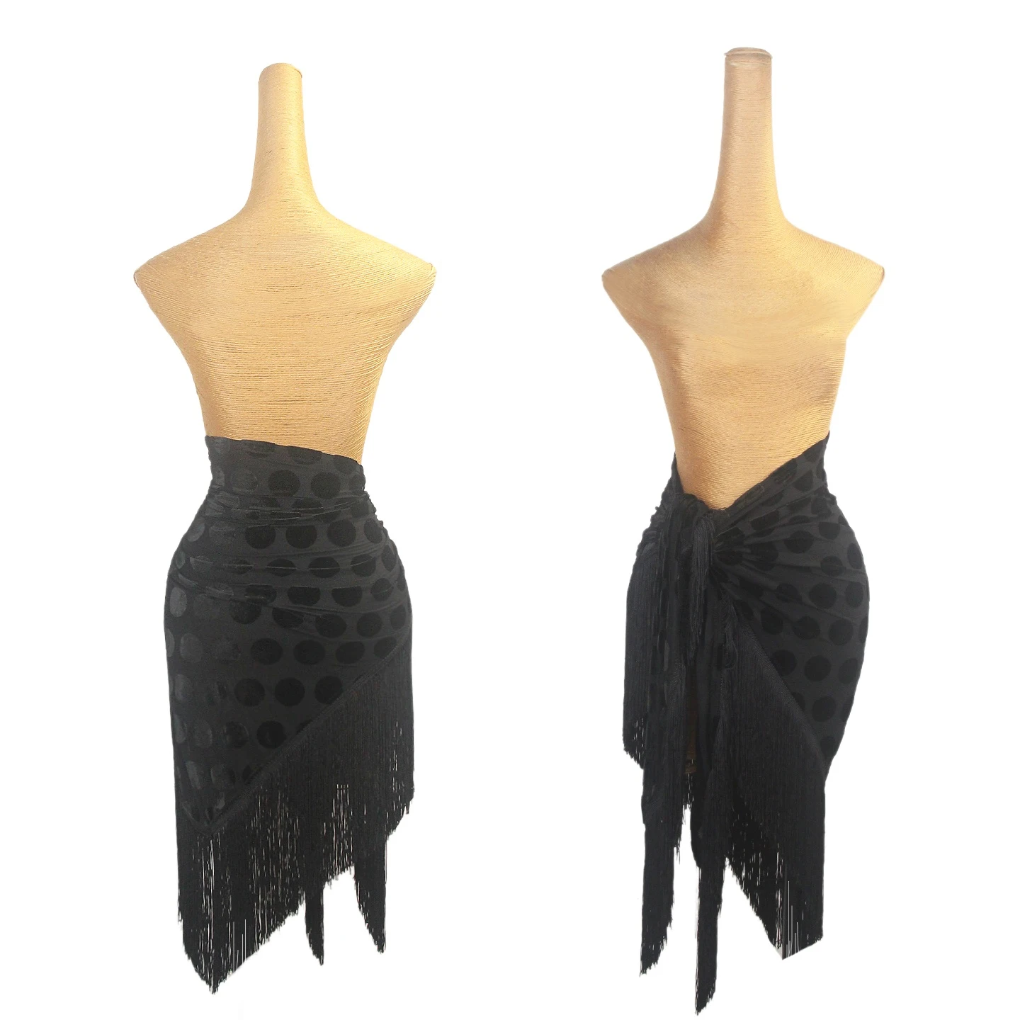 

Костюм для латинских танцев 2025, треугольный набедренный шарф, набедренный шарф для женщин, тренировочная одежда для взрослых, женская юбка, Sumba, танцевальная одежда DQL12163