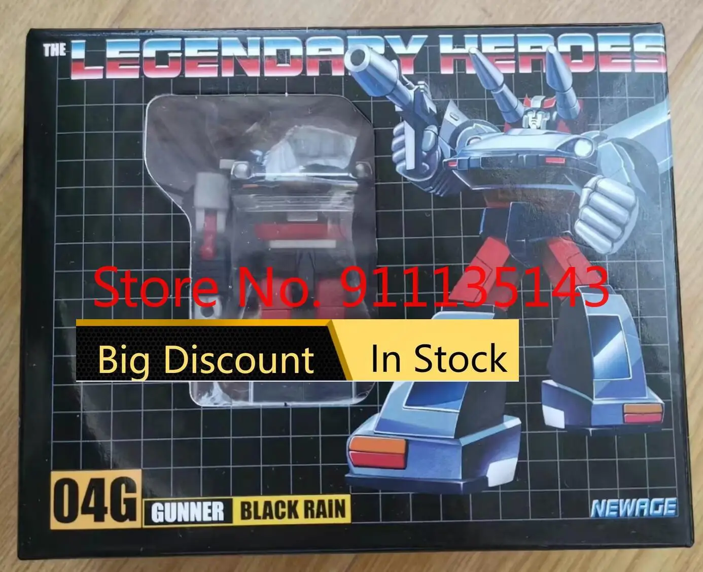 

Newage NA H4G Bluestreak silver H04G Black Rain In Stock