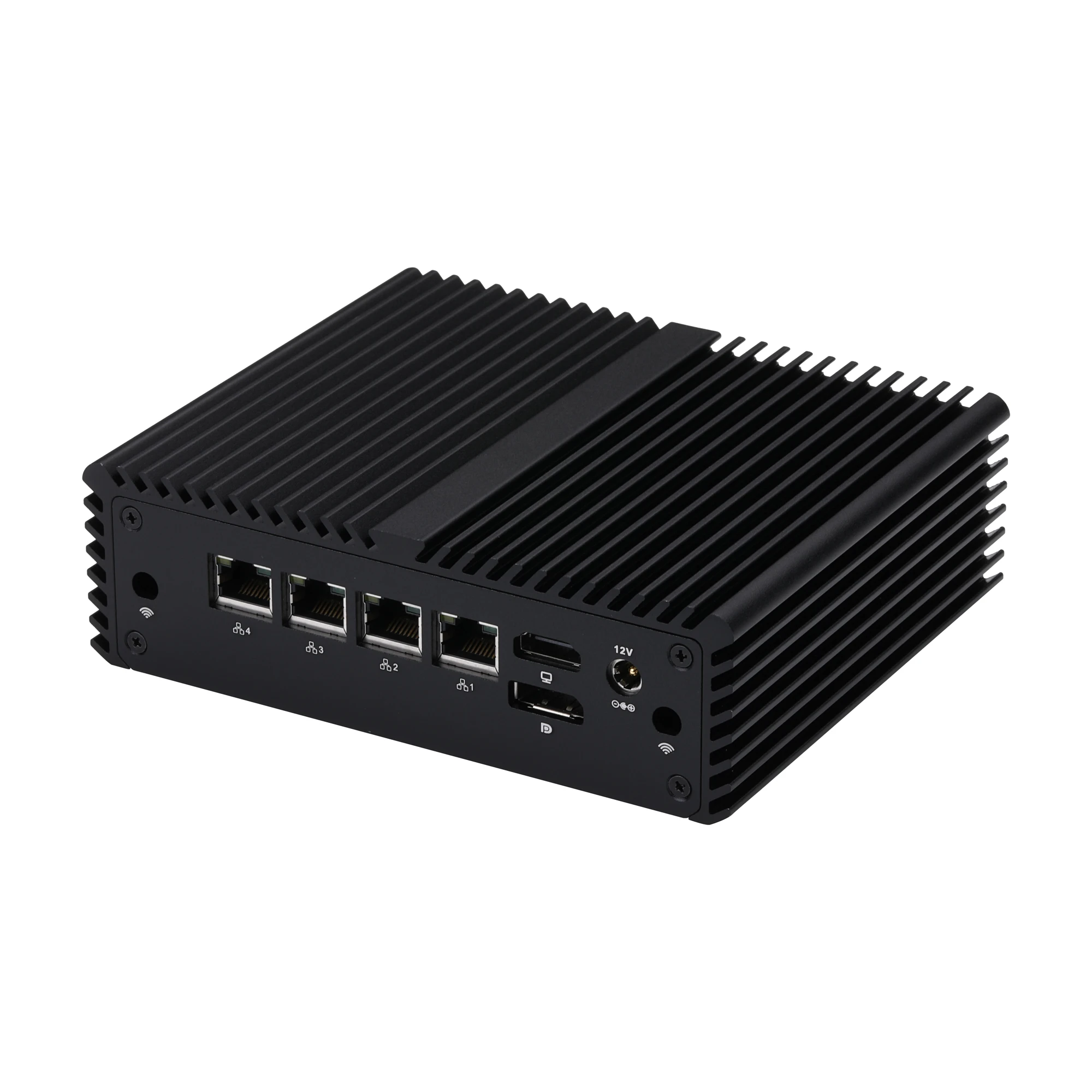 Домашний сервер Qotom без вентилятора Q10722G4 N5105 процессор S08 -4 * Realtek Gigabi Security Gateway Appliance как брандмауэр/шлюз/маршрутизатор