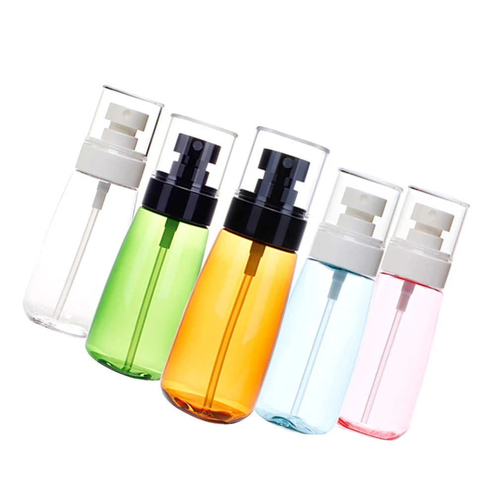 

6 Pcs Spray Bottle Mini Empty Pump Bottles Essential Oil Containers Refillable Liquid Dispensers Portable Travel Toiletries