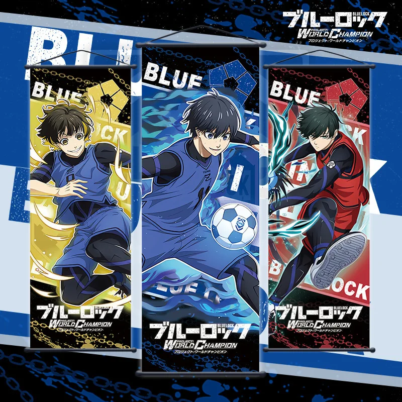 

Аниме-постер Blue Lock: Наги Сейширо, Исаги Йоичи – настенная картина на холсте, декор для дома, украшение для комнаты