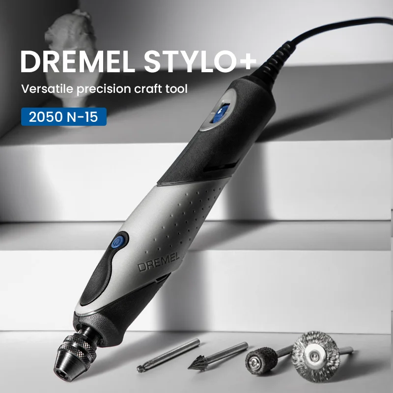 Dremel 2050 Stylo+ Mini Electric Engraver Pen Versatile Engraving for Woodworking Home Jewelry Metal Glassl Portable Hand Drill